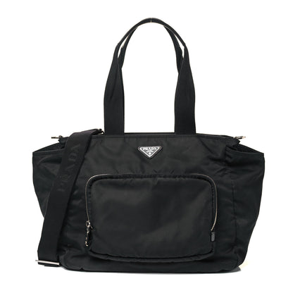 Prada Nylon Vela Baby Bag Black 1 of 8