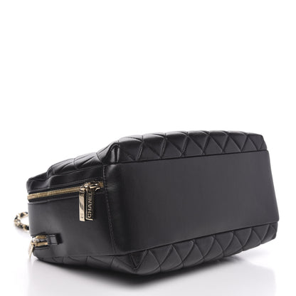Chanel Lambskin Quilted Large Trendy CC Bowling Bag Black 4 of 11