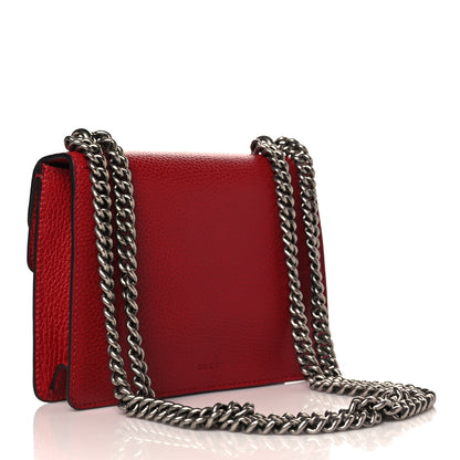 Gucci Calfskin Mini Dionysus Shoulder Bag Hibiscus Red 2 of 9