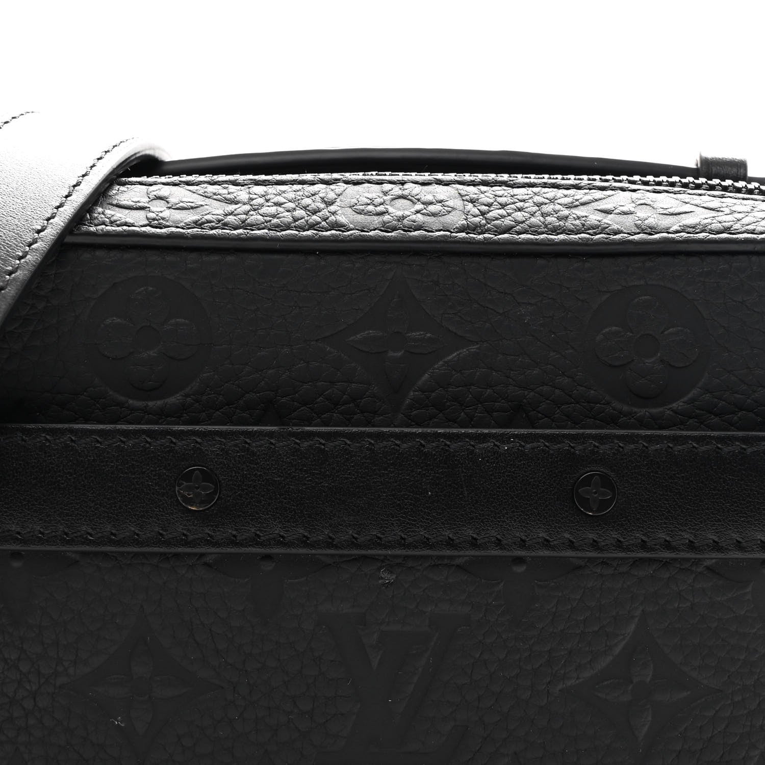Louis Vuitton Taurillon Monogram Soft Trunk Black 7 of 9