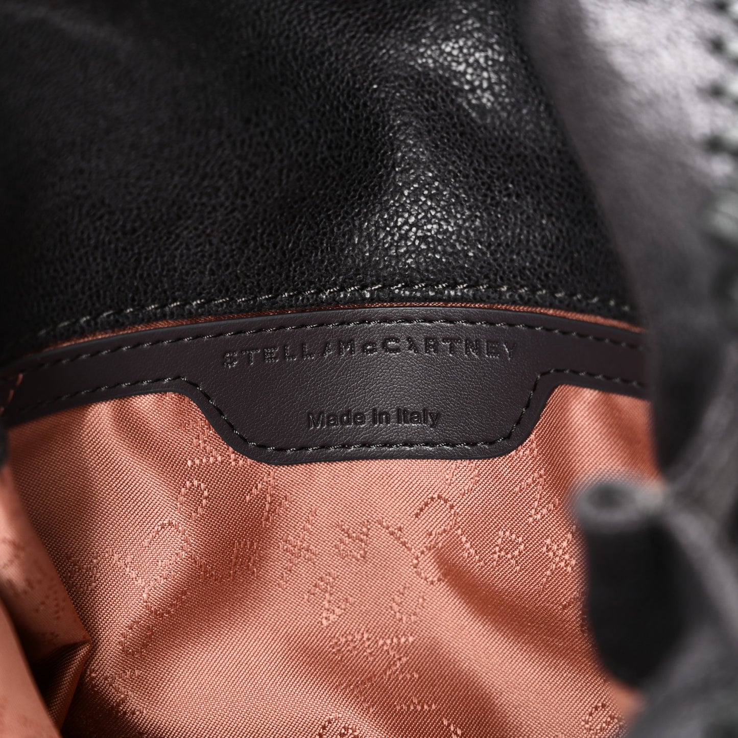 Shaggy Deer Mini Falabella Fold Over Tote Slate