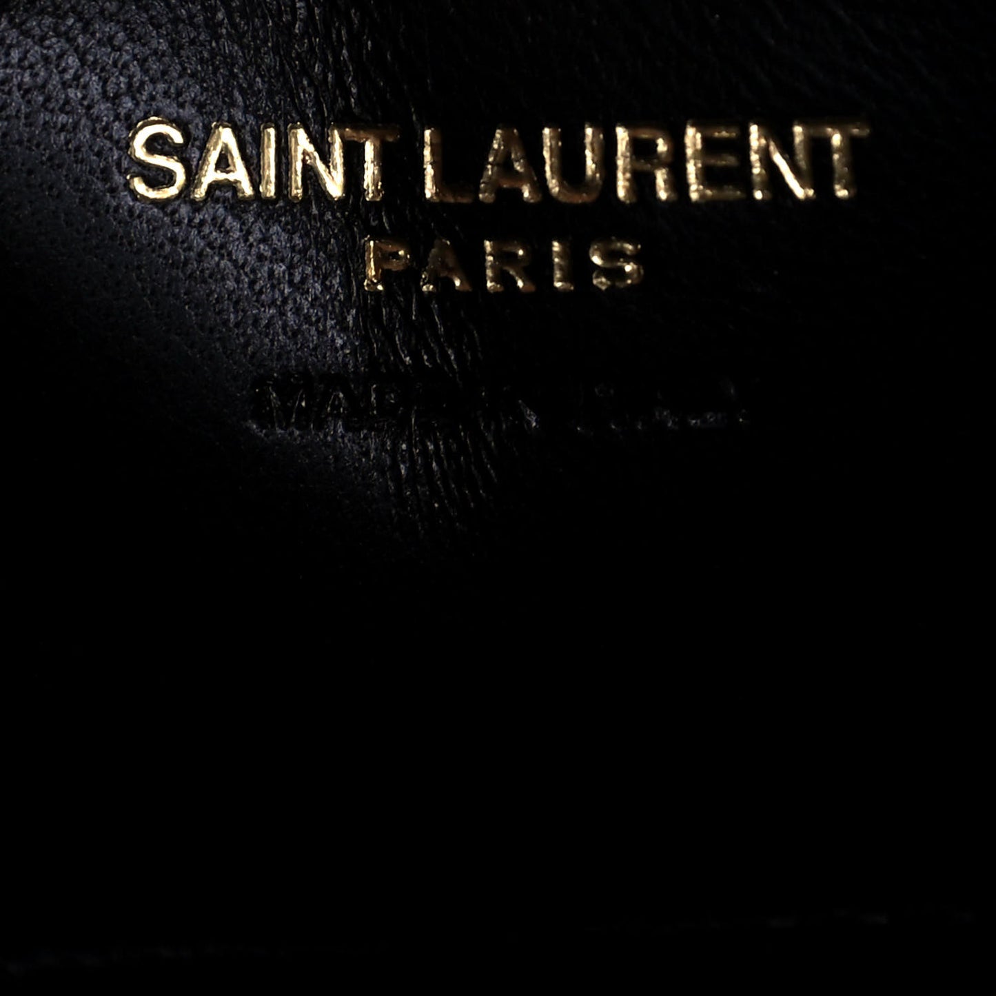 Grain De Poudre Matelasse Monogram Mini Lou Camera Bag Black