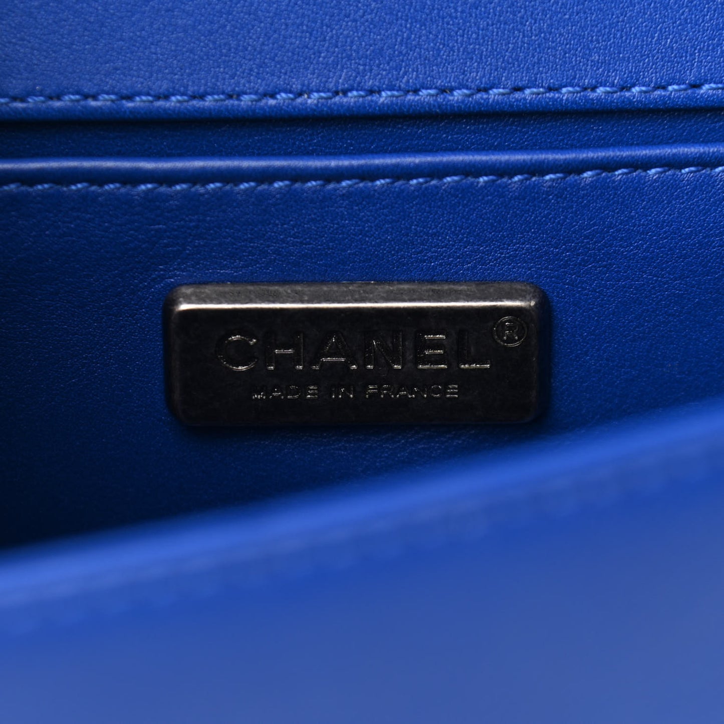 Galuchat Stingray Small Boy Flap Blue