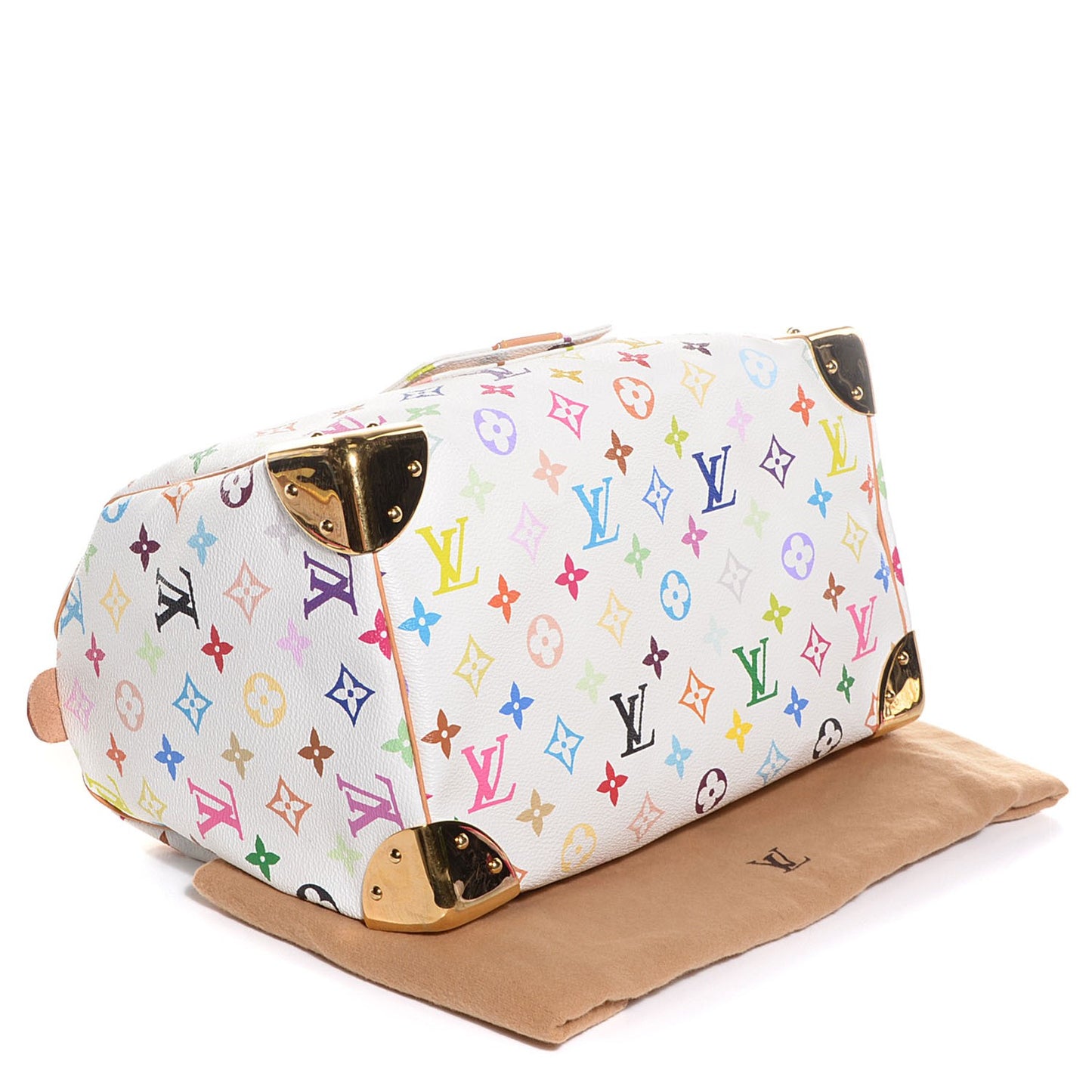 Monogram Multicolor Speedy 30 White