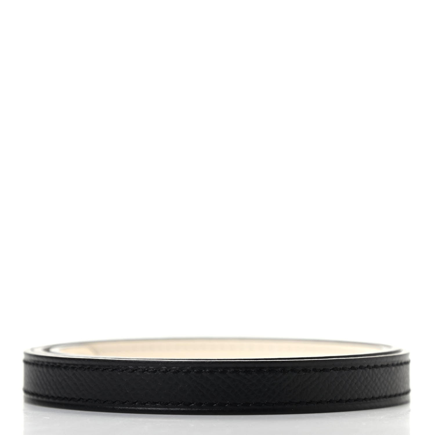 Hermes Swift Epsom 13mm Belt Strap 75 Black Craie 4 of 7