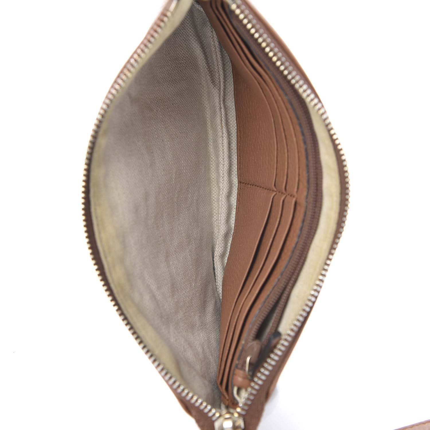 Gucci Pebbled Calfskin Soho Wristlet Camelia 5 of 14
