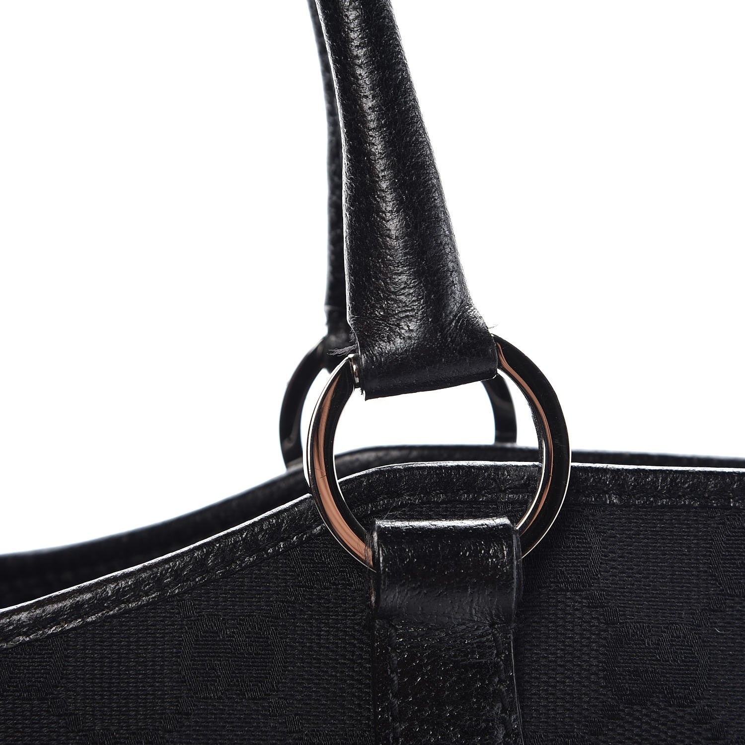 Gucci Monogram Signature GG Tote Black 16 of 17