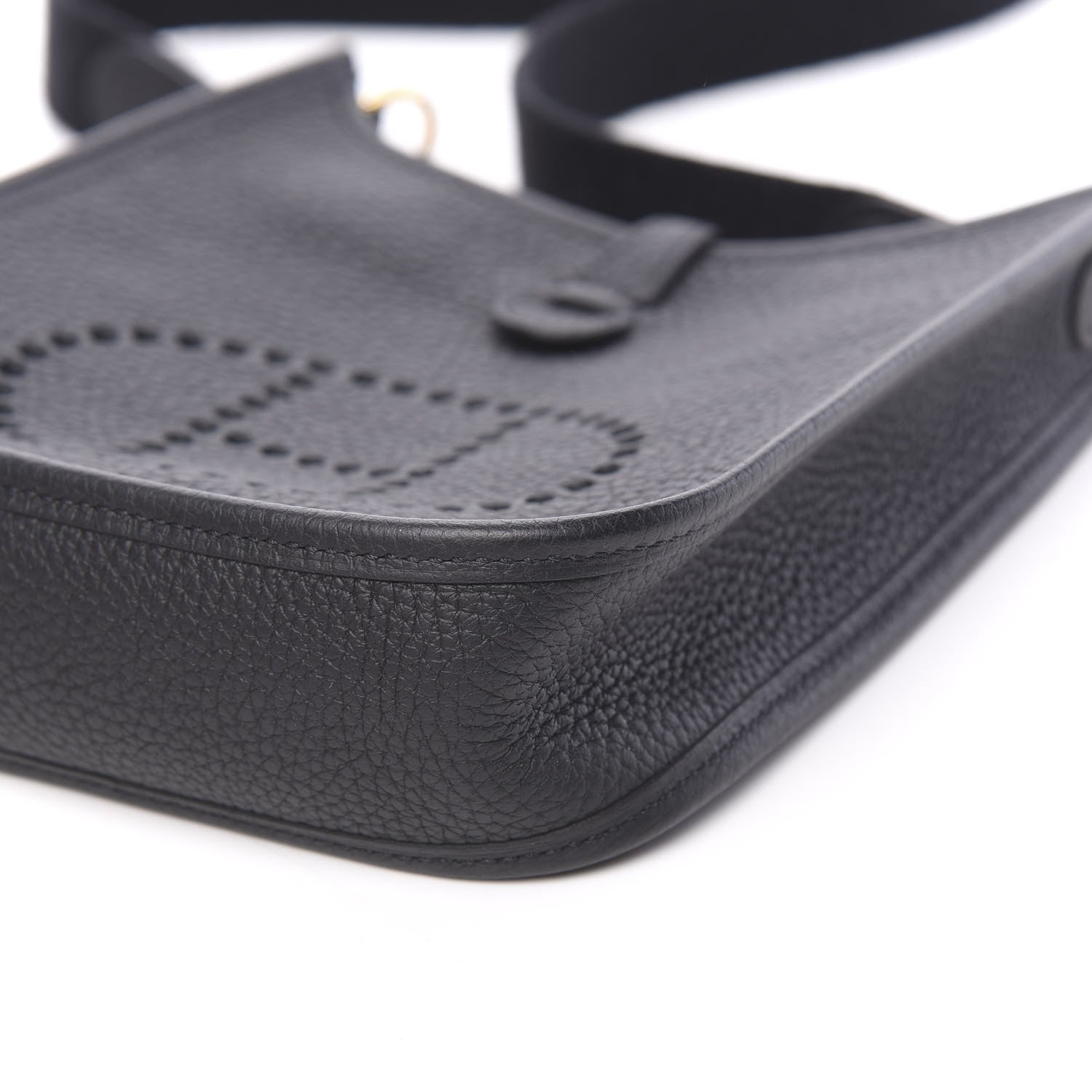 Hermes Taurillon Clemence Evelyne TPM Black 8 of 10