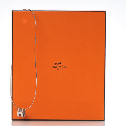 Hermes Lacquered Palladium Pop H Sugar Pink 6 of 6