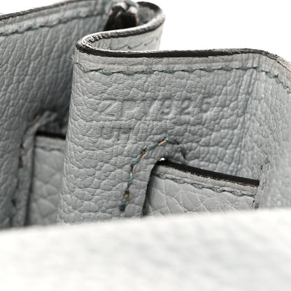 Hermes Togo Kelly Retourne 28 Bleu Pale 7 of 10