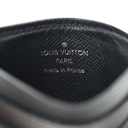 Louis Vuitton Epi Neo Porte-Cartes Card Holder Black 6 of 14