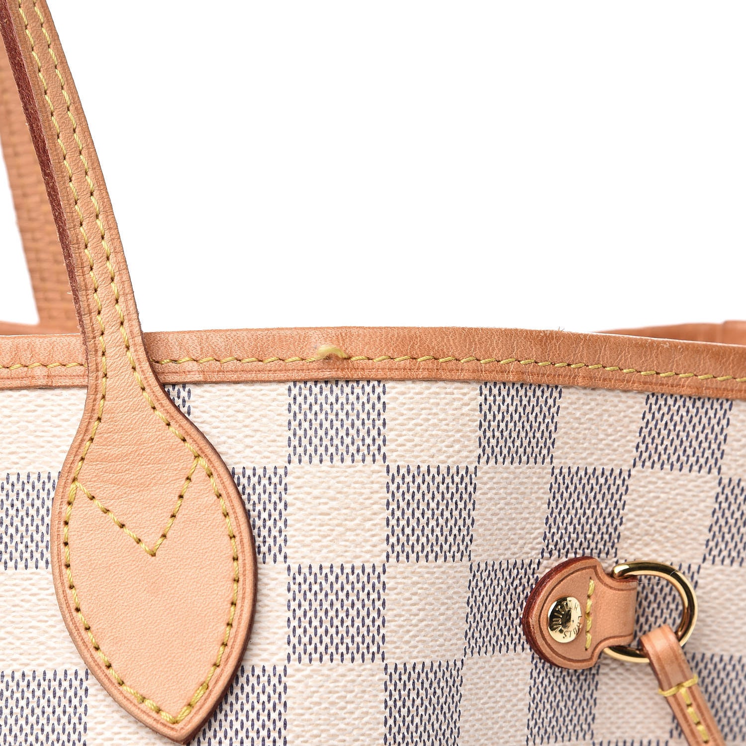 Louis Vuitton Damier Azur Neo Neverfull MM Rose Ballerine 14 of 19