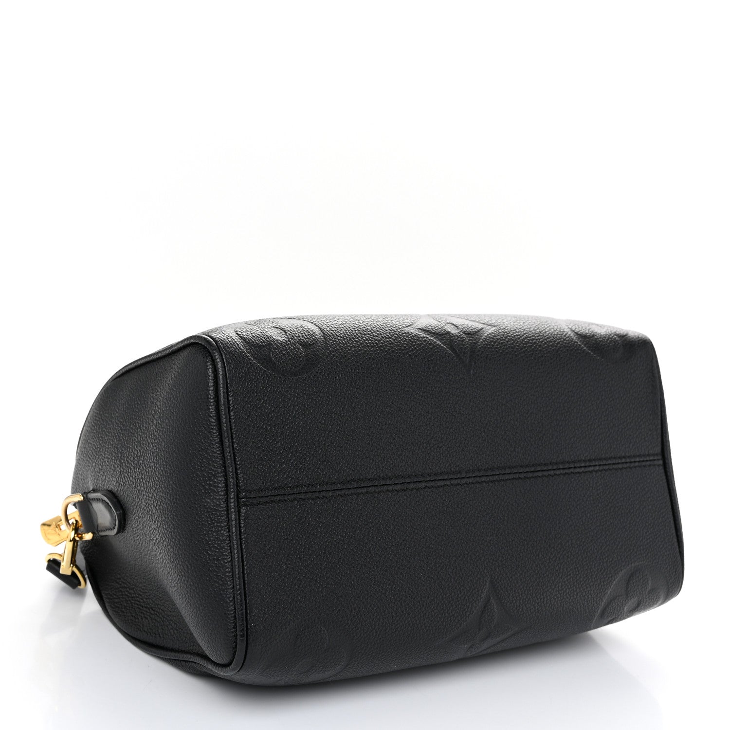 Louis Vuitton Empreinte Monogram Giant Speedy Bandouliere 25 Black 4 of 11