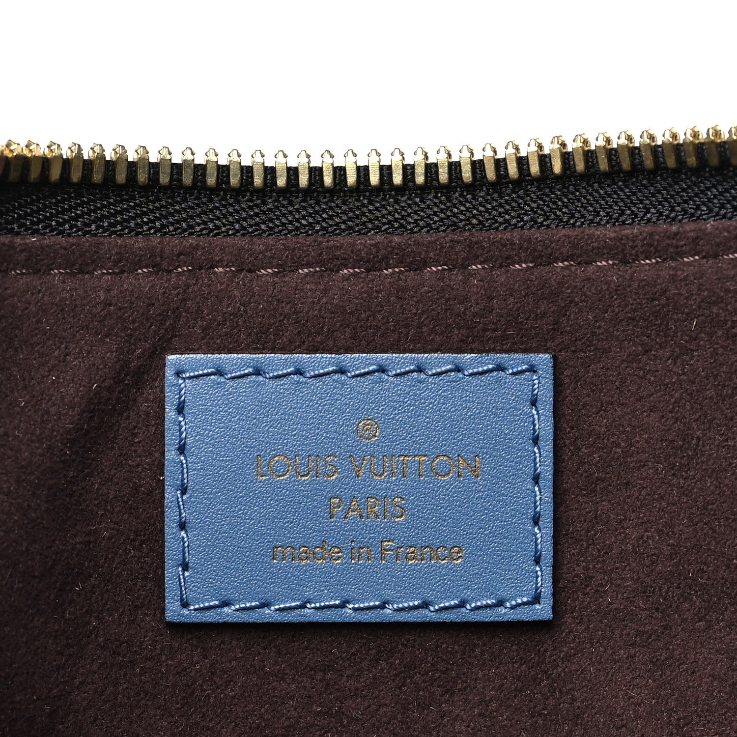 Louis Vuitton Monogram Beaubourg Hobo Mini Bordeaux Red Peach Safran Blue Jean Blue 6 of 9