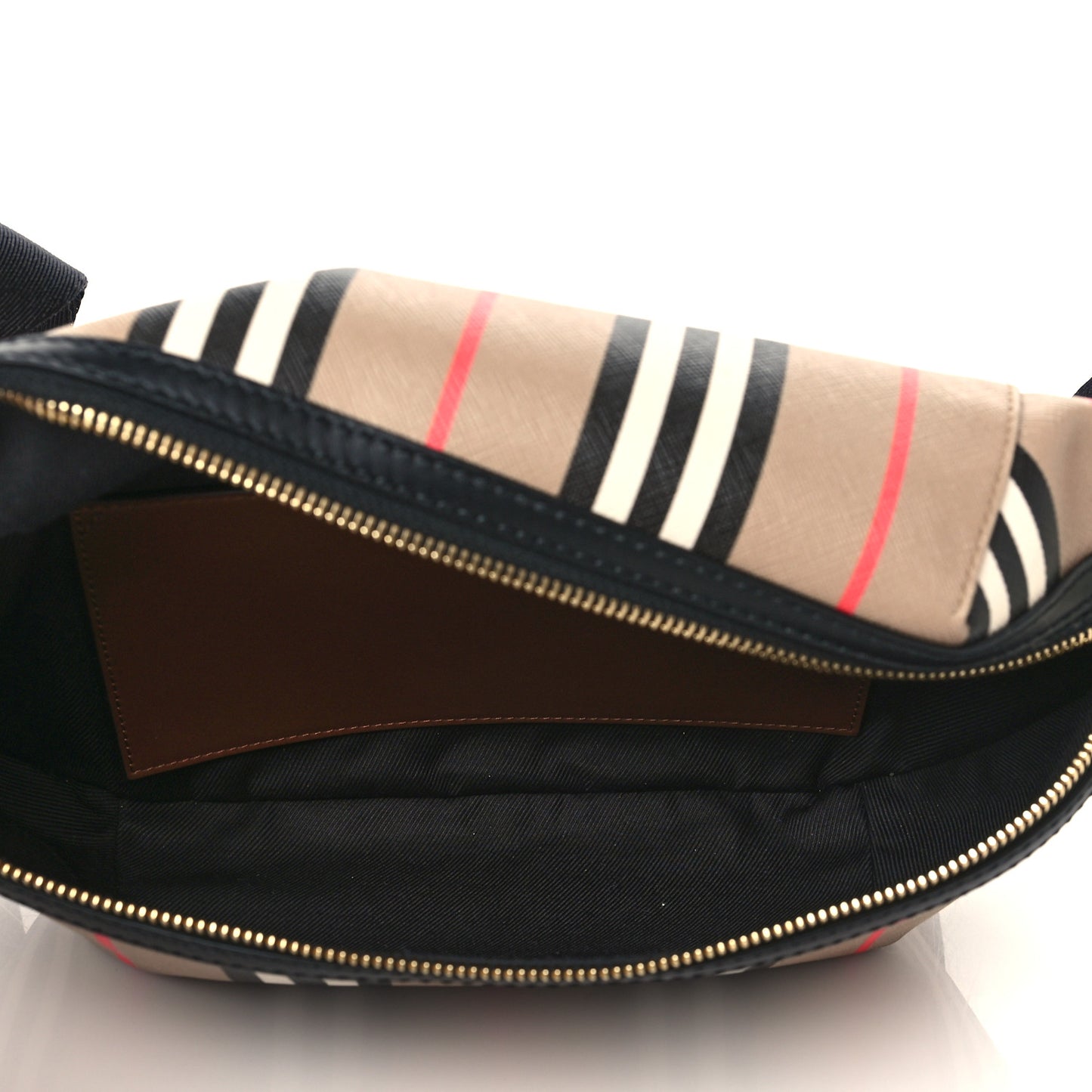 E-Canvas Icon Stripe Sonny Bum Bag Archive Beige