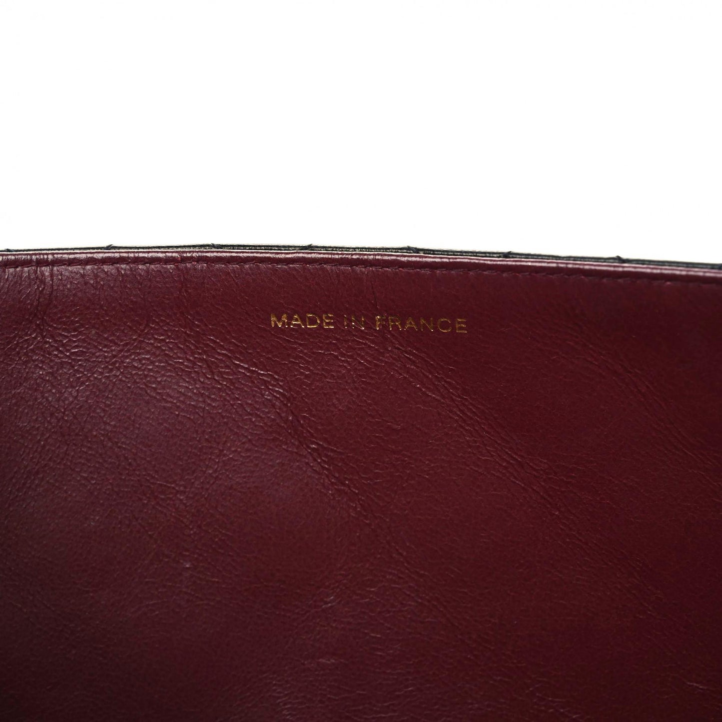 Lambskin Quilted Medium Single Flap Black