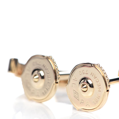 Cartier 18K Yellow Gold Small LOVE Hoop Earrings 3 of 5