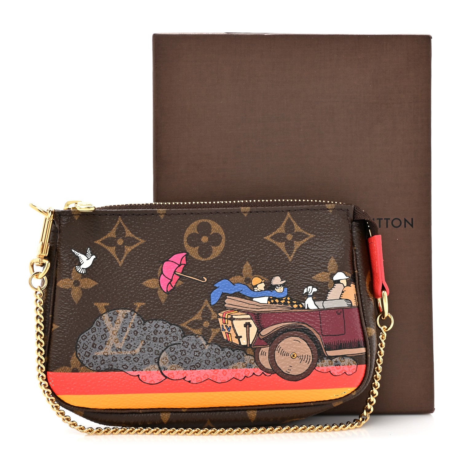 Louis Vuitton Monogram 2015 Christmas Animation Mini Pochette Accessories 12 of 12
