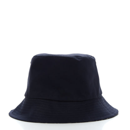 Christian Dior Oblique Reversible Teddy-D Brim Bucket Hat 57 Blue 5 of 6