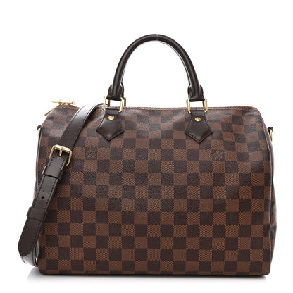 Louis Vuitton Damier Ebene Speedy Bandouliere 30 1 of 11