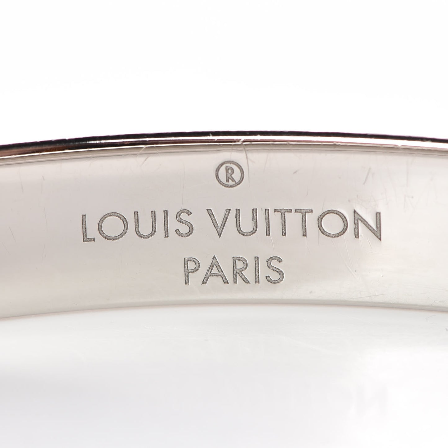 Palladium Monogram Nanogram Cuff M