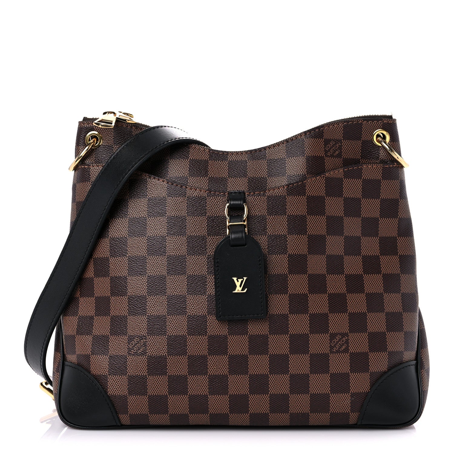 Louis Vuitton Damier Ebene Odeon MM Black 1 of 14