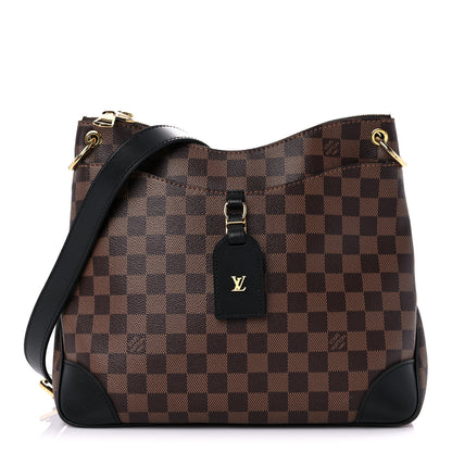 Louis Vuitton Damier Ebene Odeon MM Black 1 of 14