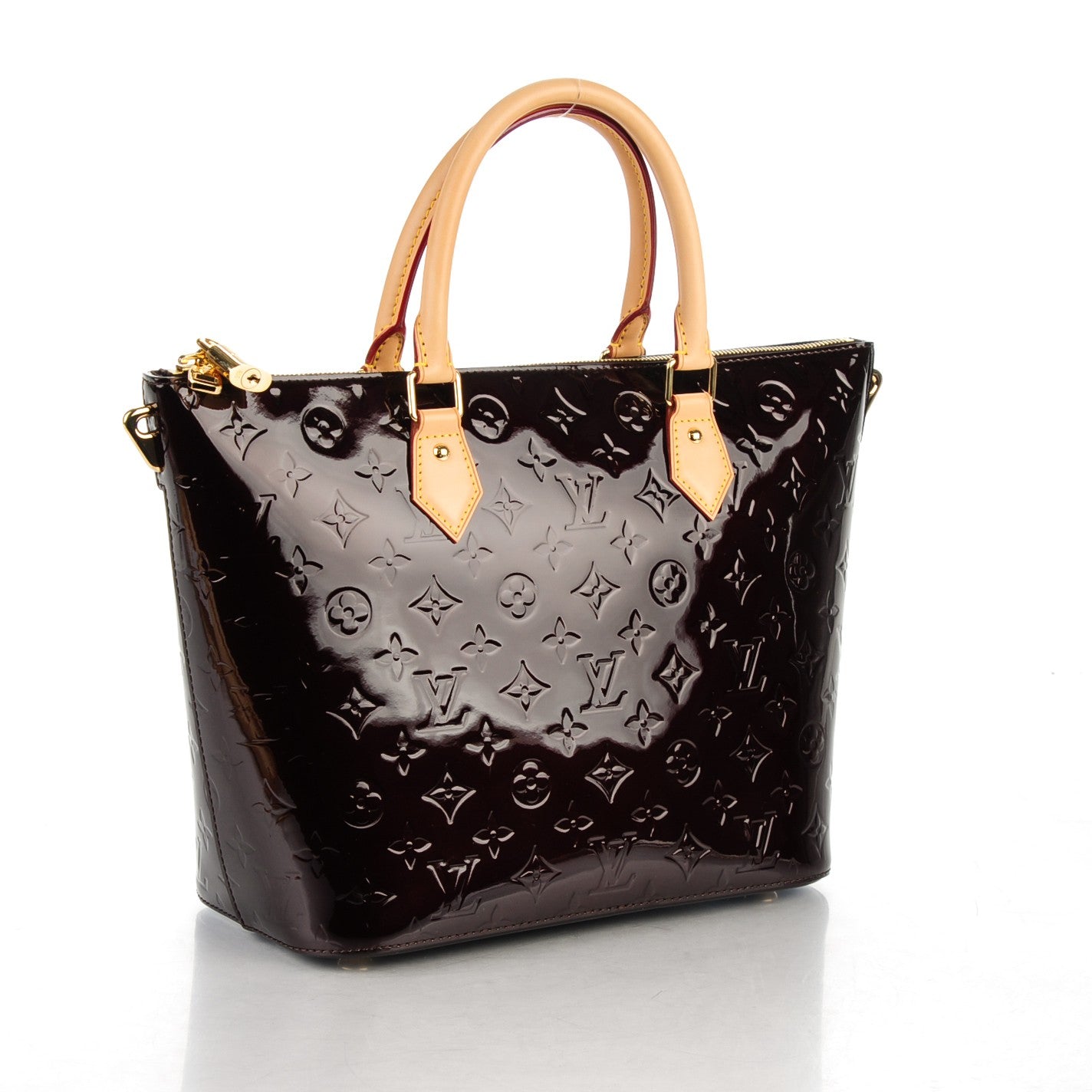 Louis Vuitton Vernis Montebello MM Amarante 3 of 8