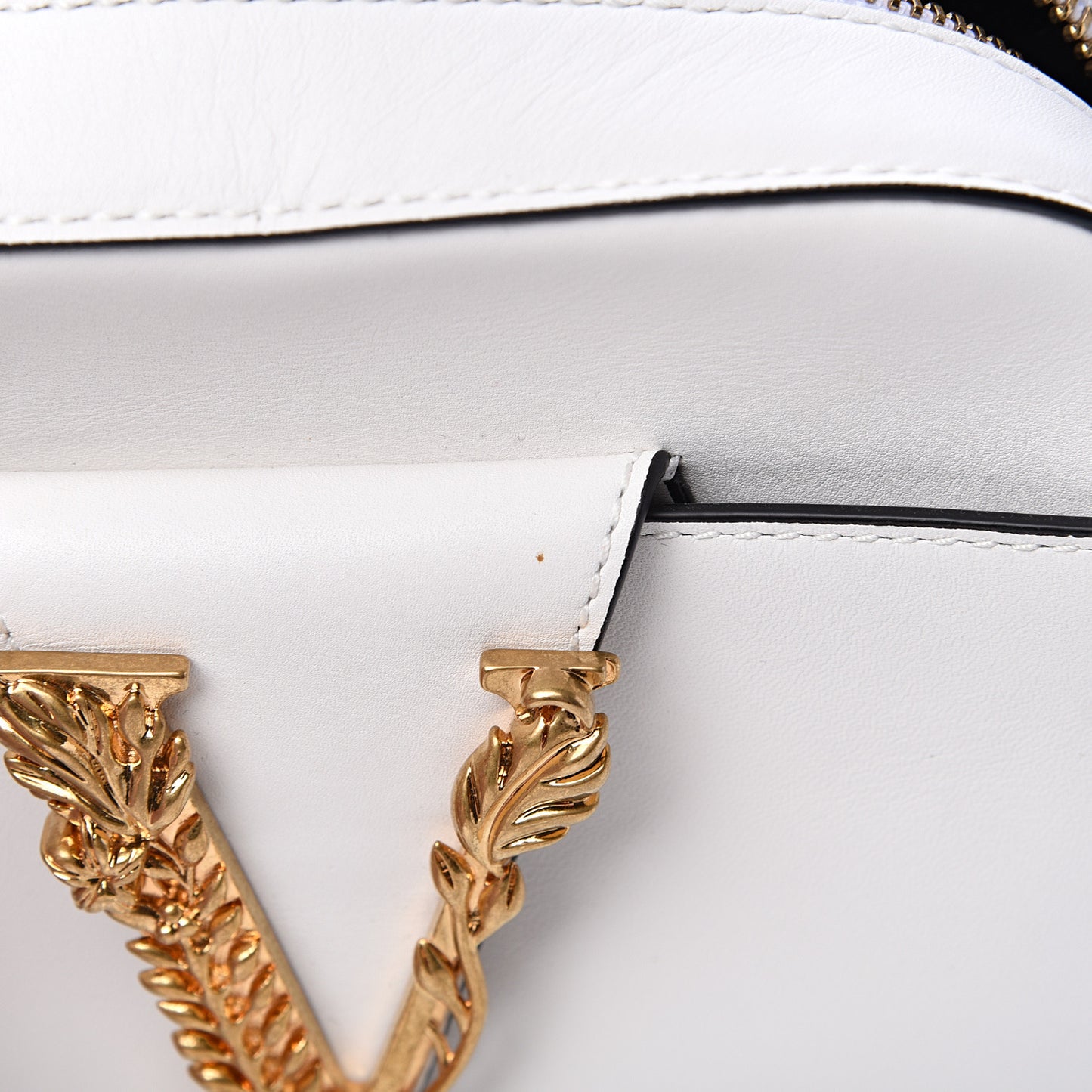 Vitello Virtus Camera Bag White