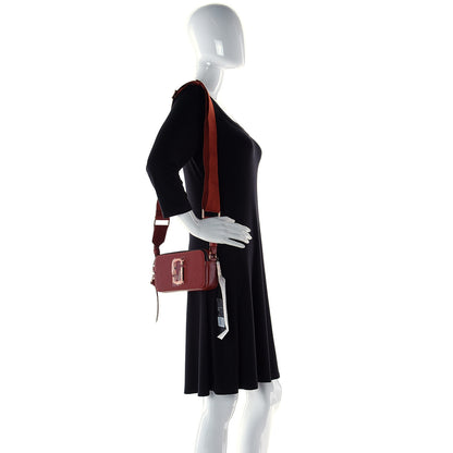 Marc Jacobs Saffiano Small Snapshot Camera Bag Brick 2 of 5