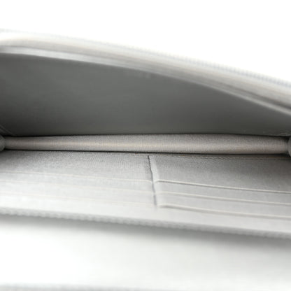 Chanel Metallic Lambskin Camellia Crystal Wallet on Chain WOC Silver 5 of 13