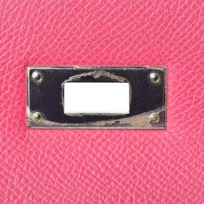 Hermes Epsom Candy Kelly Retourne 32 Rose Tyrien Rubis 25 of 40