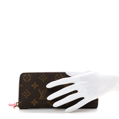 Louis Vuitton Monogram Clemence Wallet Fuchsia 2 of 7