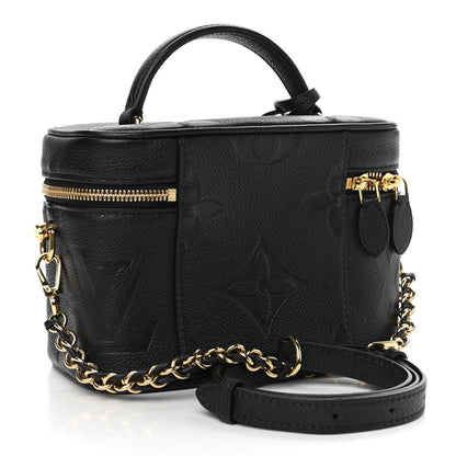 Louis Vuitton Empreinte Monogram Giant Vanity PM Black 4 of 11