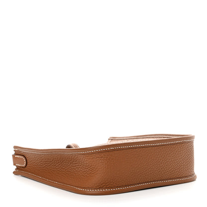 Hermes Taurillon Clemence Evelyne TPM Gold 4 of 11