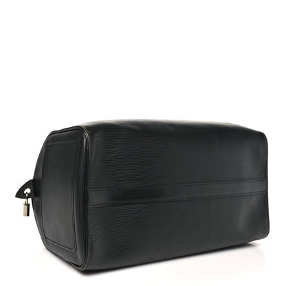 Louis Vuitton Epi Speedy 30 Black 4 of 10
