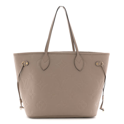 Louis Vuitton Empreinte Monogram Giant Neverfull MM Tourterelle 1 of 9