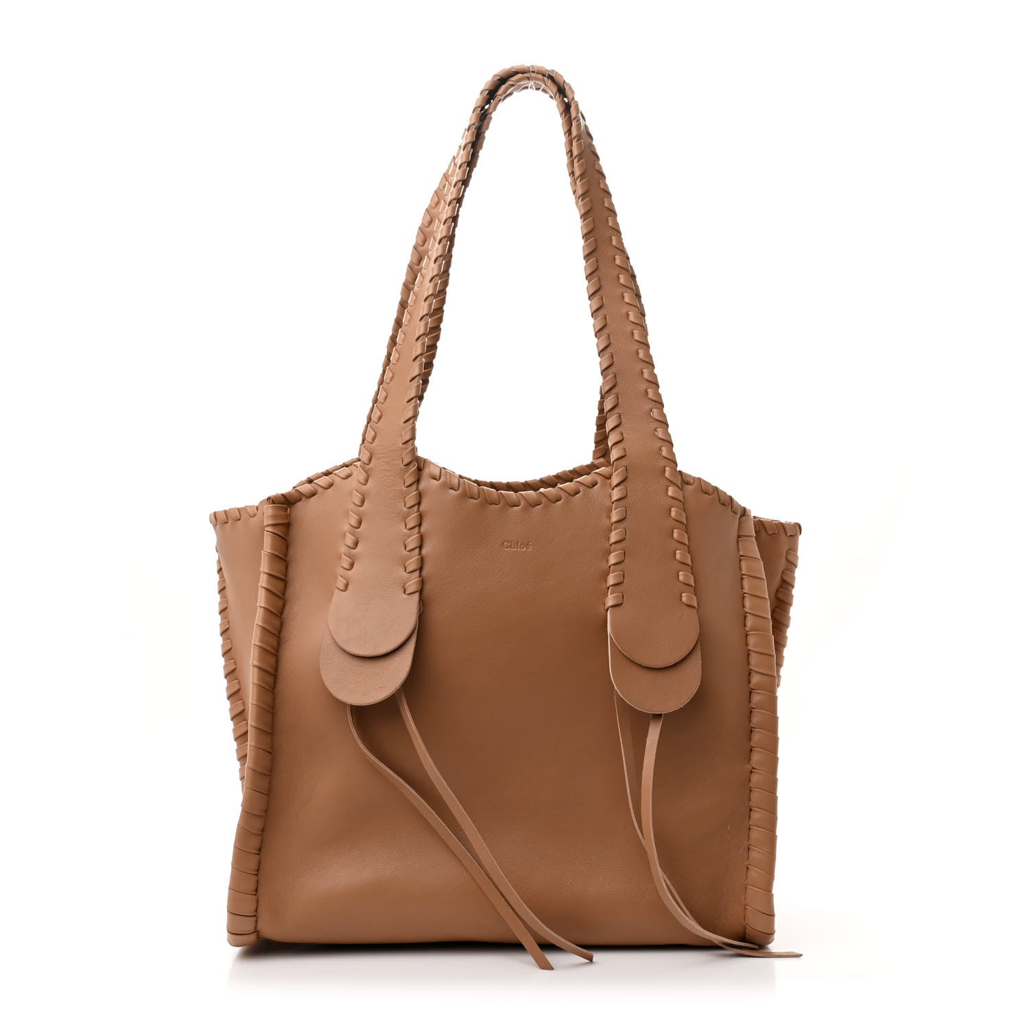 Chloe Calfskin Mony Tote Light Tan 1 of 12