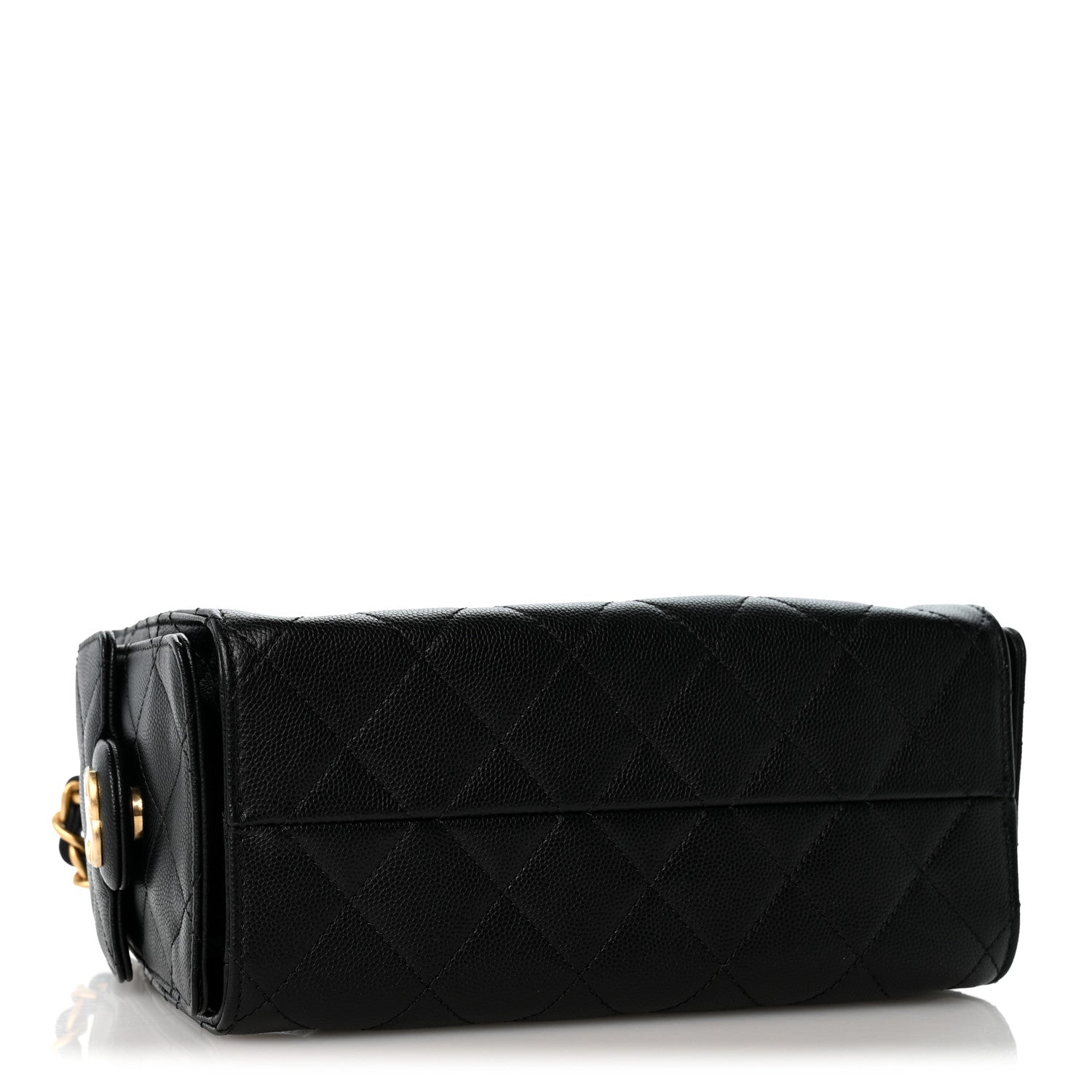 Chanel Caviar Quilted Mini Chanel 25 Handbag Black 4 of 11