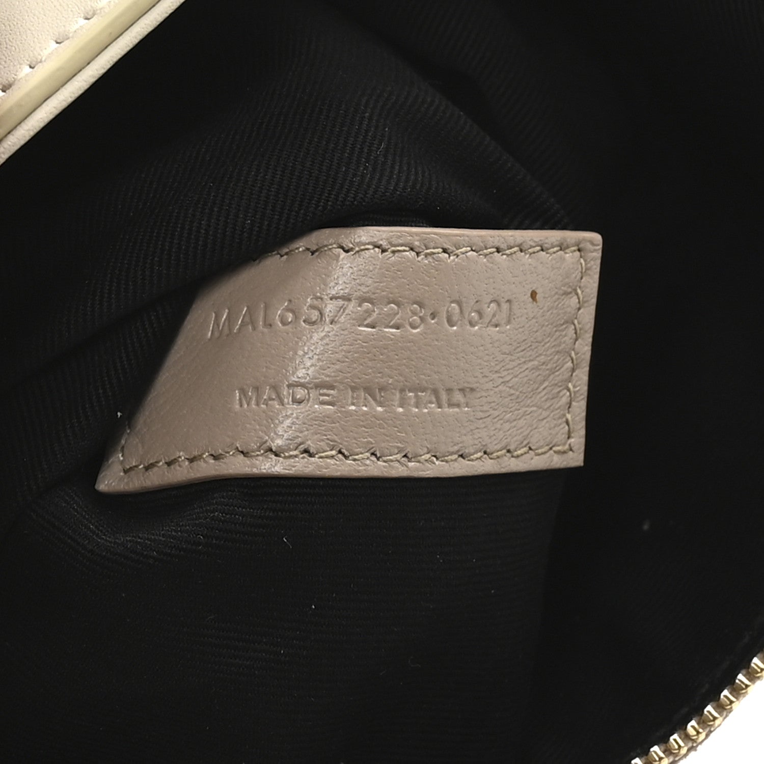 Saint Laurent Smooth Calfskin Le 5 A 7 Hobo Crema Soft 6 of 10