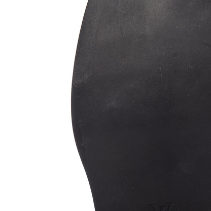 Louis Vuitton Mink Fur Calfskin Wonderland Ranger Boots 37.5 Black 8 of 9