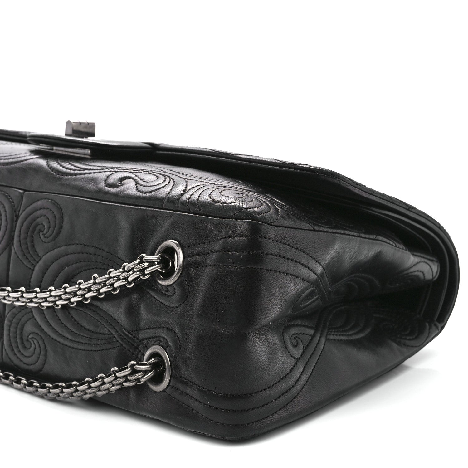 Chanel Lambskin 2.55 Reissue 226 Moscou Flap Black 11 of 11
