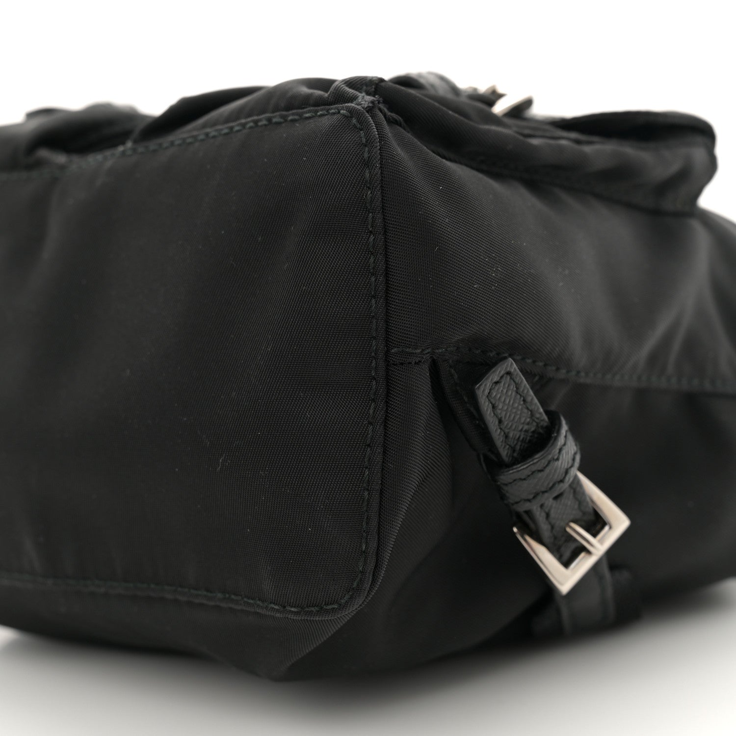Prada Nylon Vela Mini Crossbody Backpack Black 10 of 11