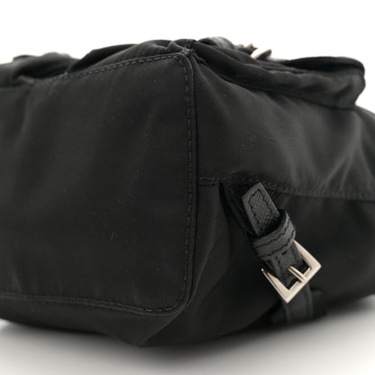 Prada Nylon Vela Mini Crossbody Backpack Black 10 of 11