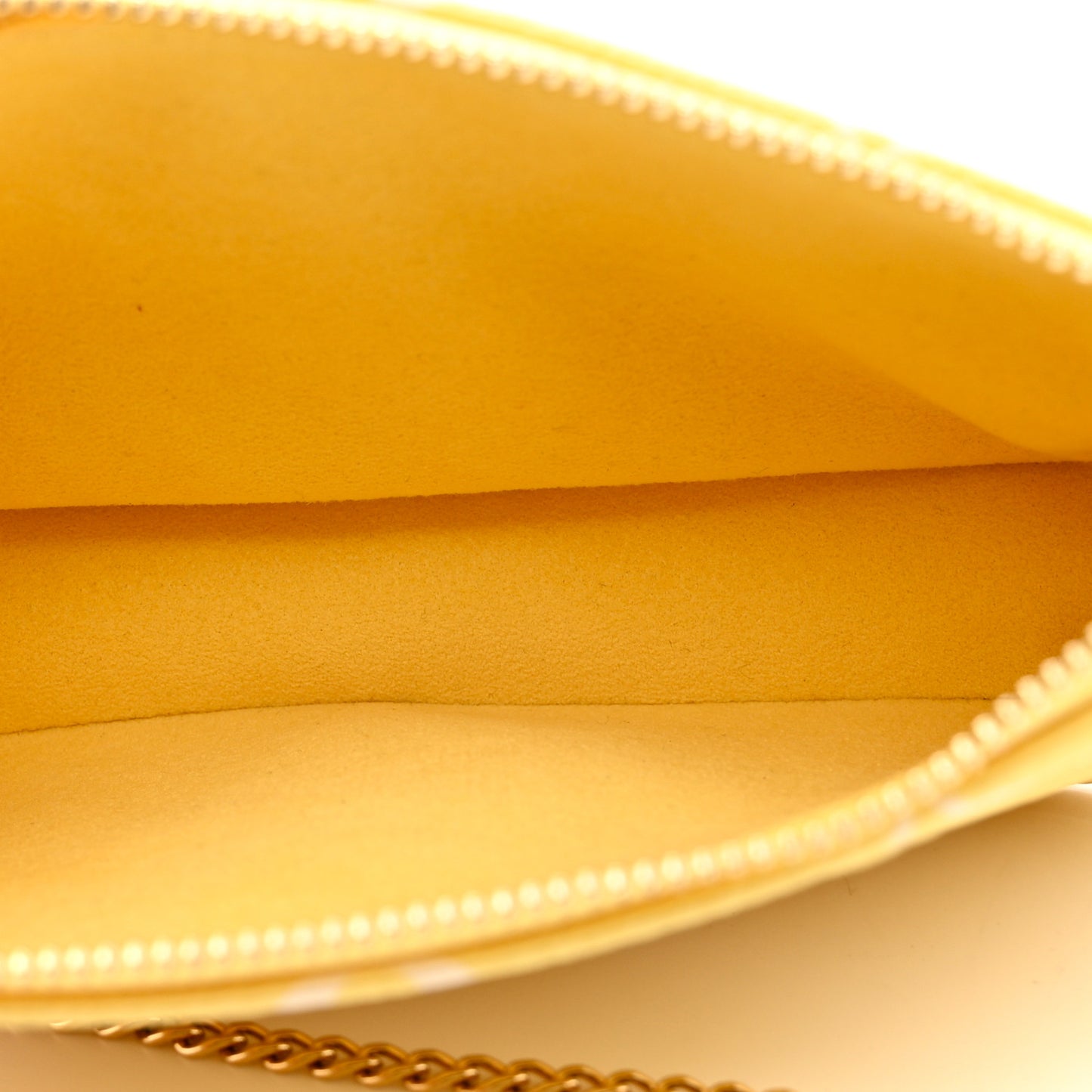 Empreinte Monogram Mini Pochette Accessories Lemon Curd Yellow