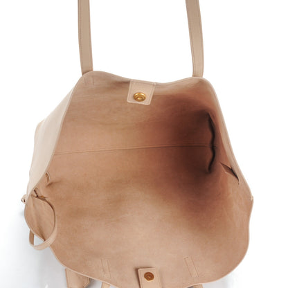 Saint Laurent Calfskin Large Shopping Tote Pale Blush 6 of 8