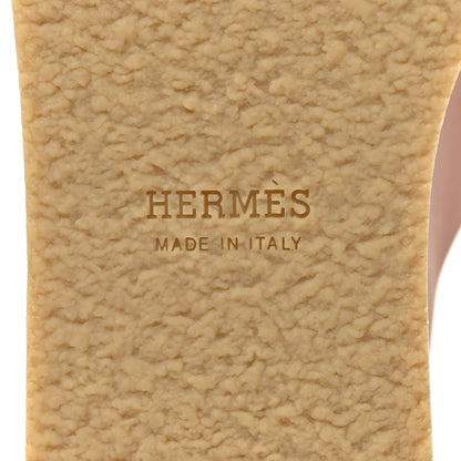 Hermes Calfskin Ellipse Mules 37 Marron Glaise 7 of 9