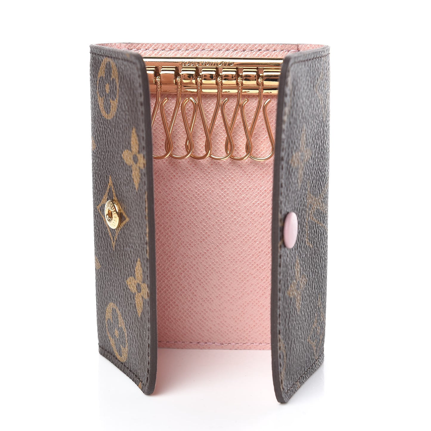 Monogram Multicles 6 Key Holder Rose Ballerine