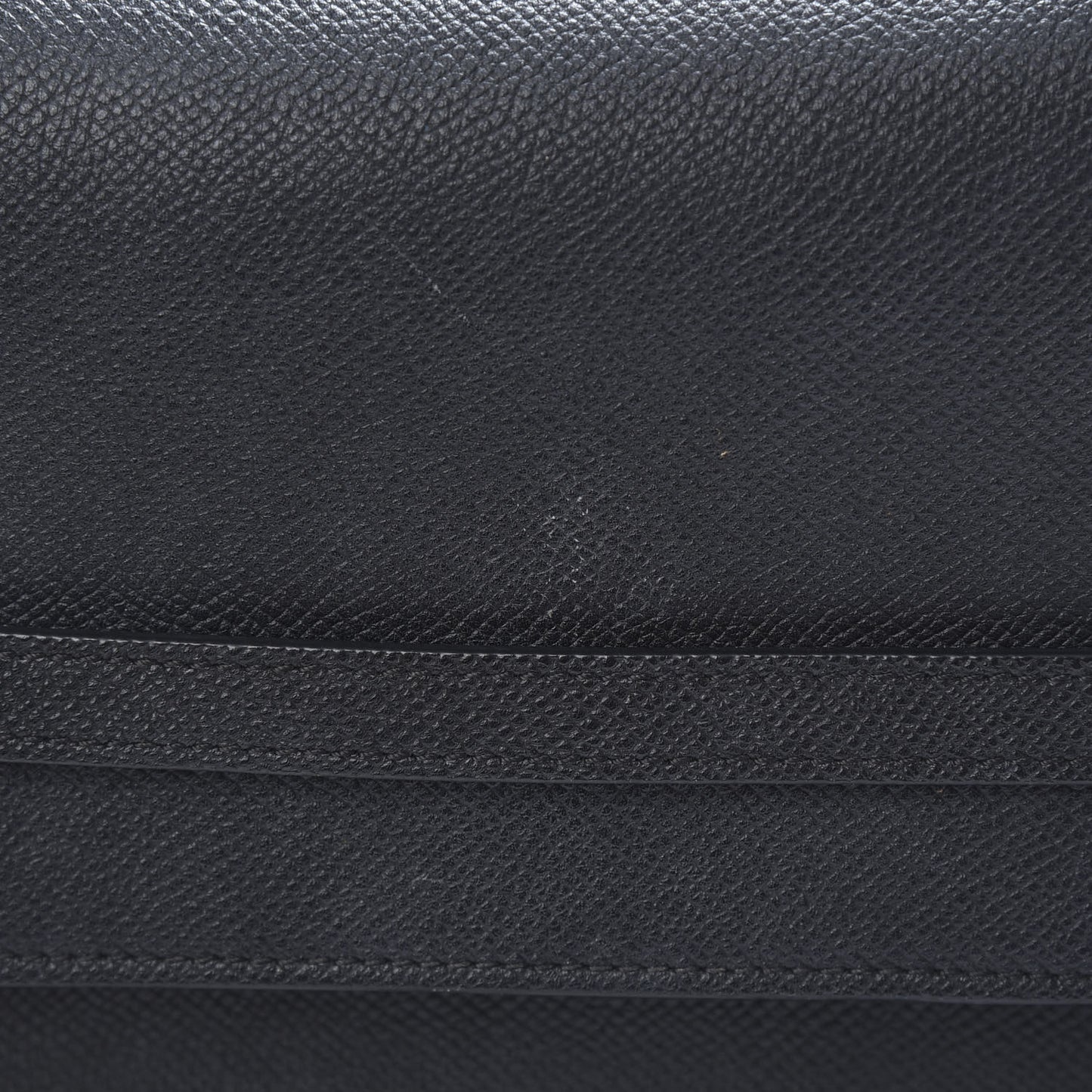 Grained Calfskin Micro Belt Bag Black