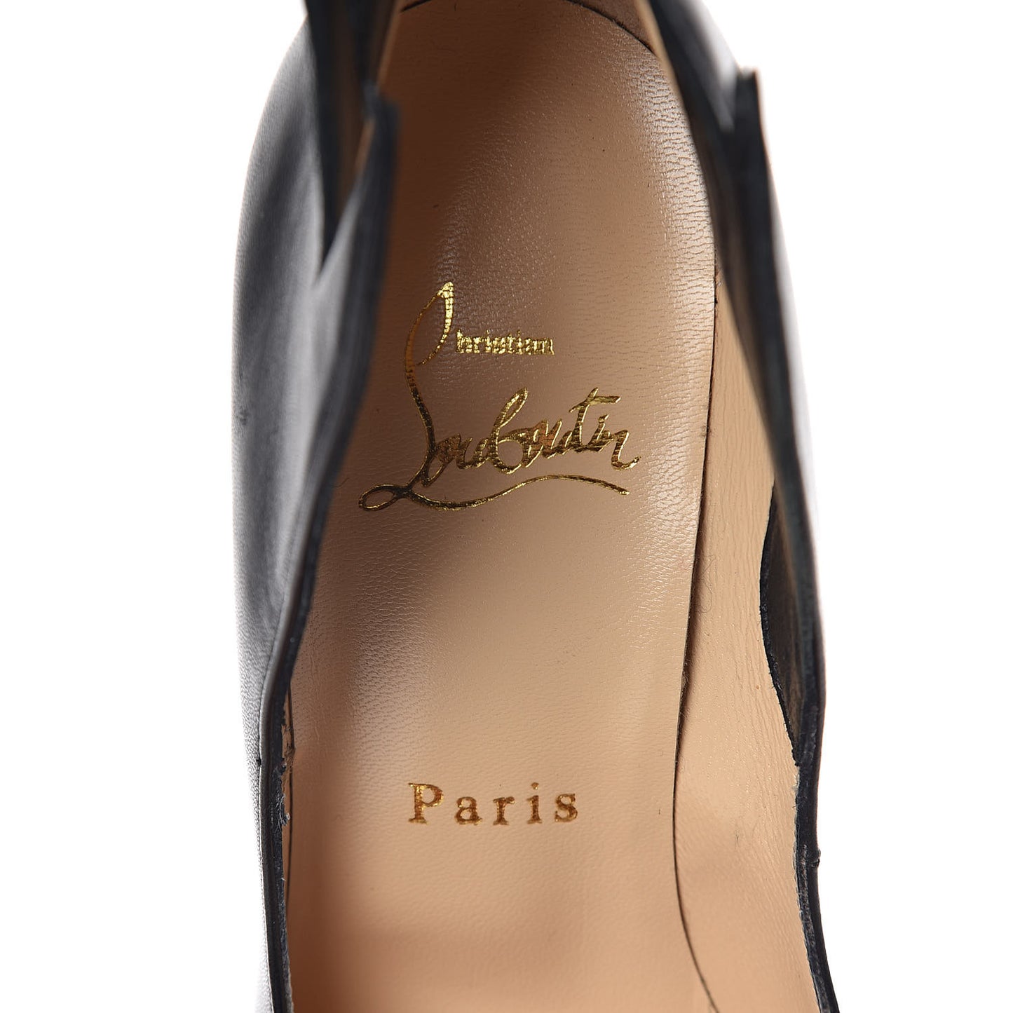 Shiny Nappa Victorina 100 Pumps 35.5 Black